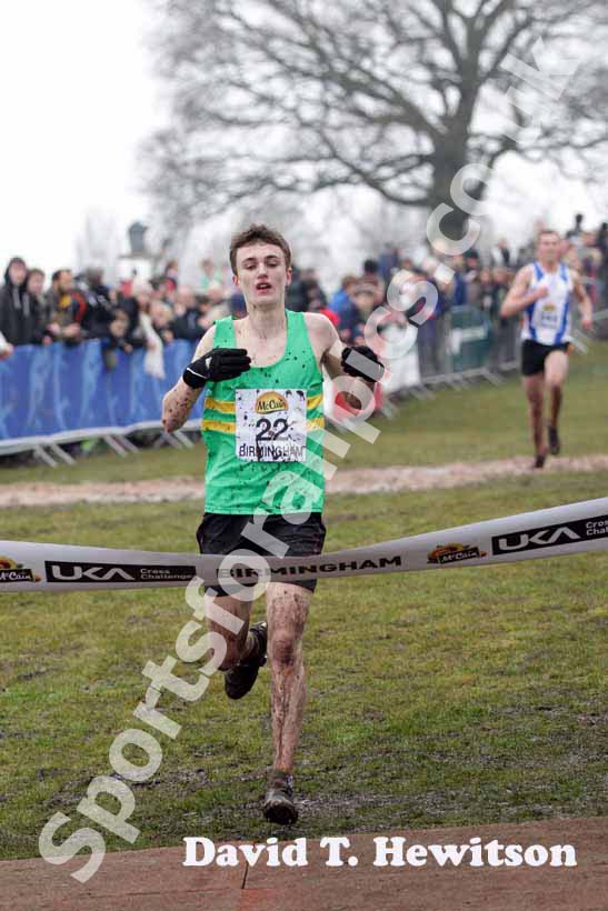 Jonathan Davies wins the under-20s McCain World Cross Country Trials and Inter Counties.